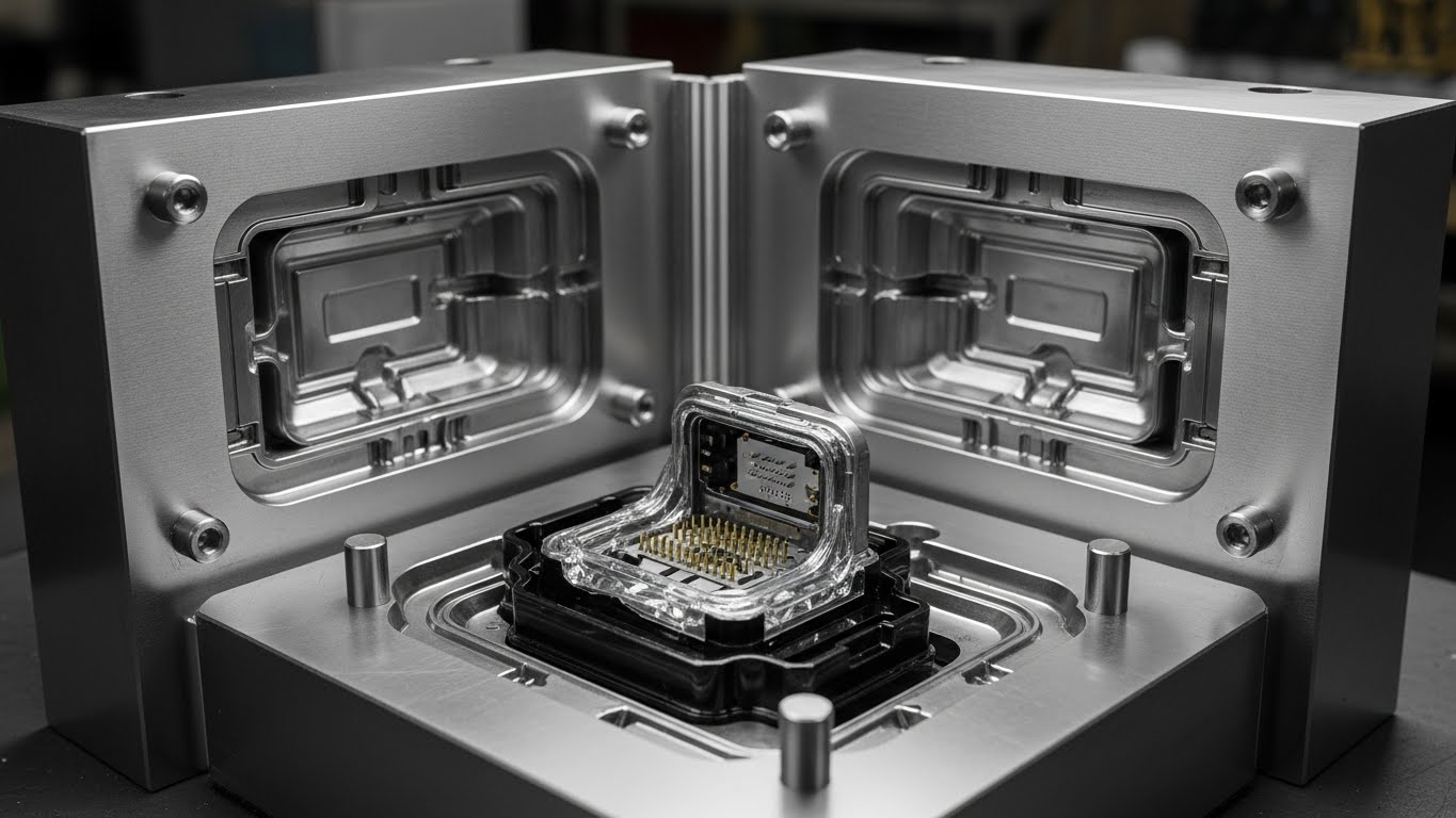 electronics overmolding