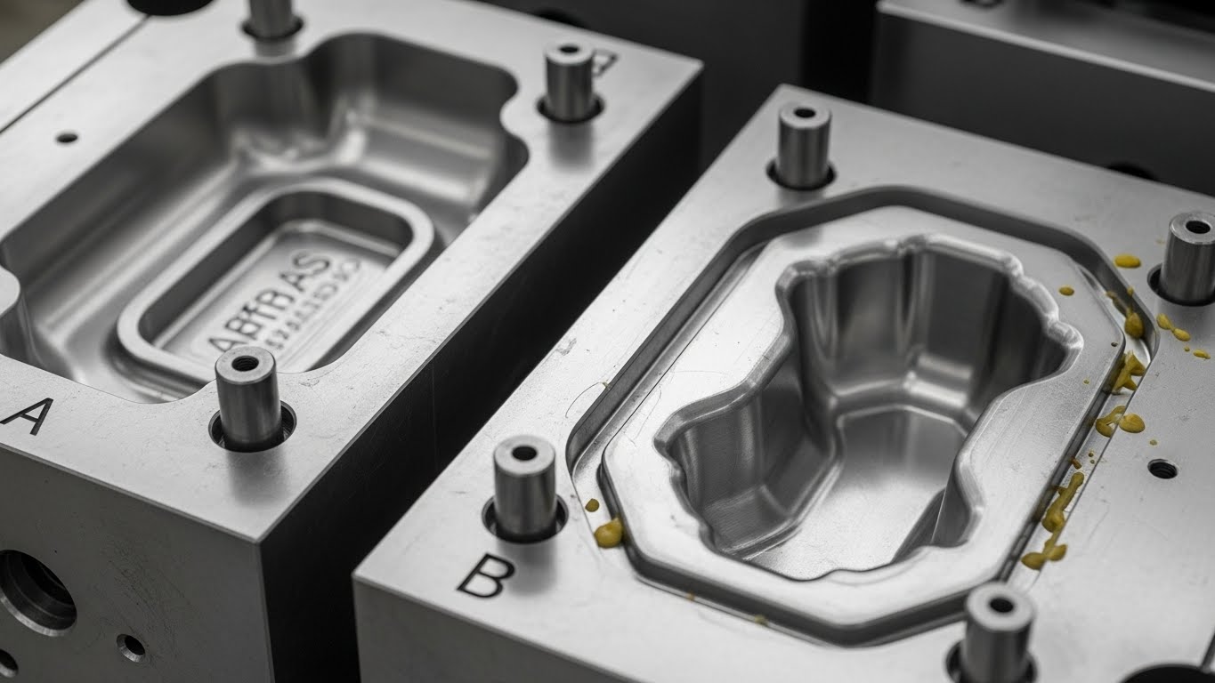 overmolded TPE to ABS