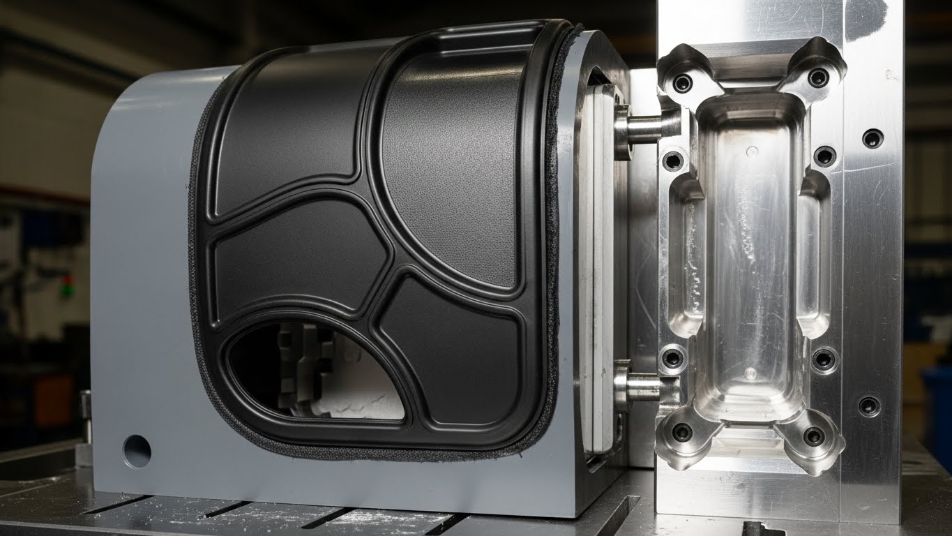 overmolded TPU to PC