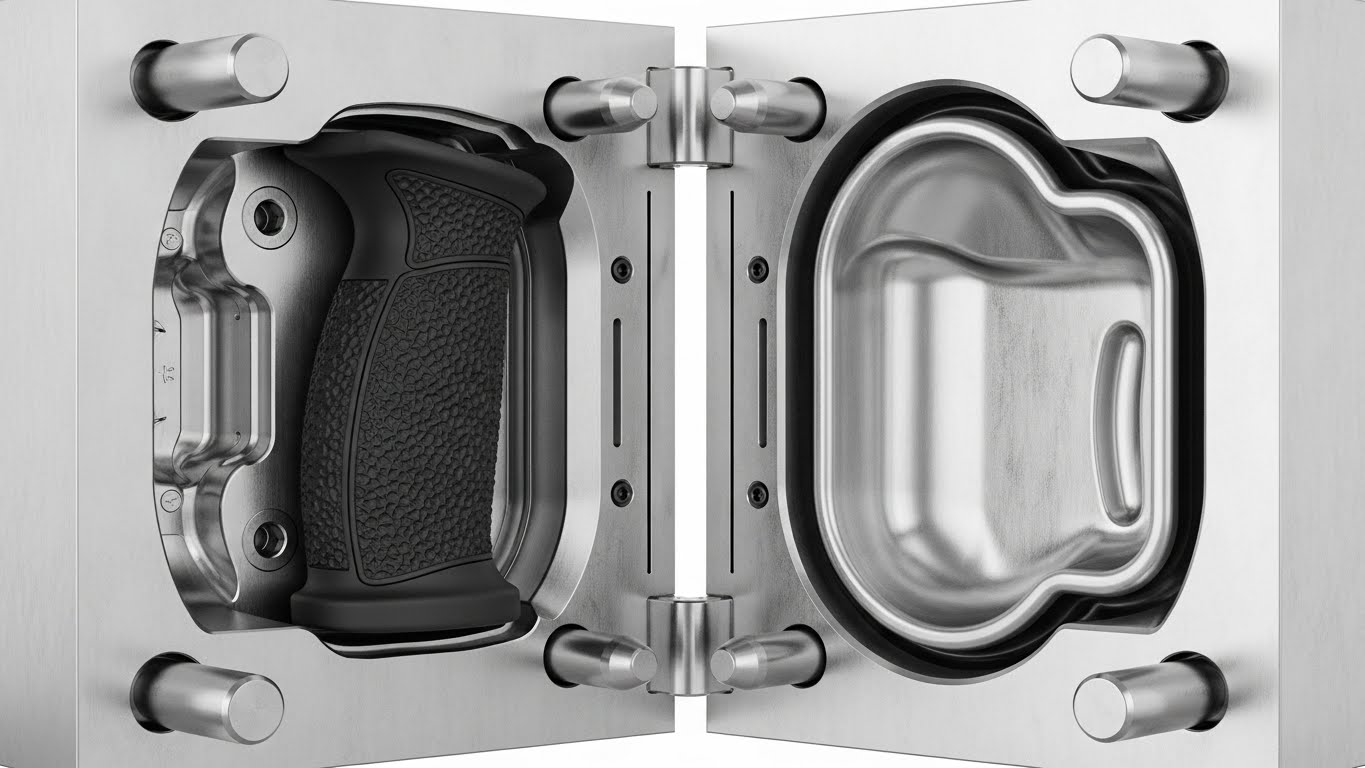 overmolding for grips