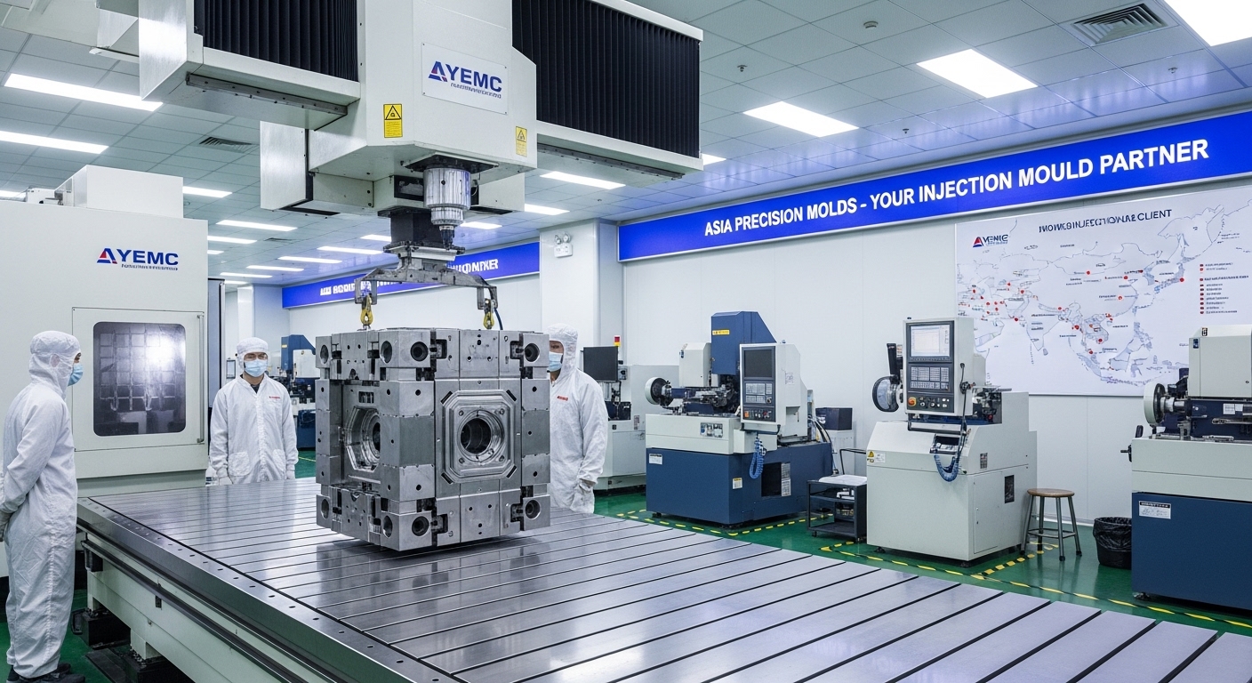 plastic injection mould supplier Asia