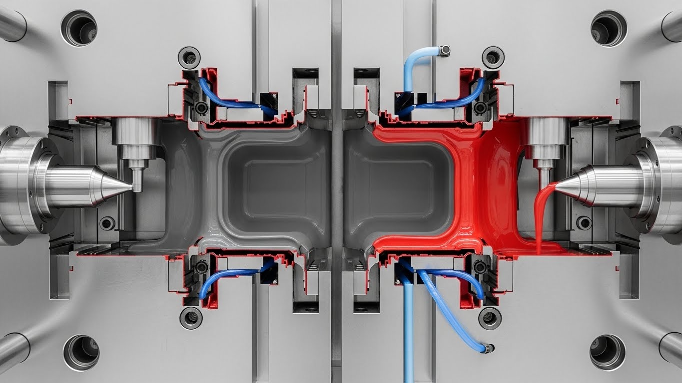 two shot injection molding process